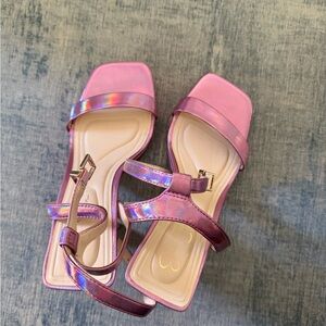 Stylish Pink Strappy Women's Sandals